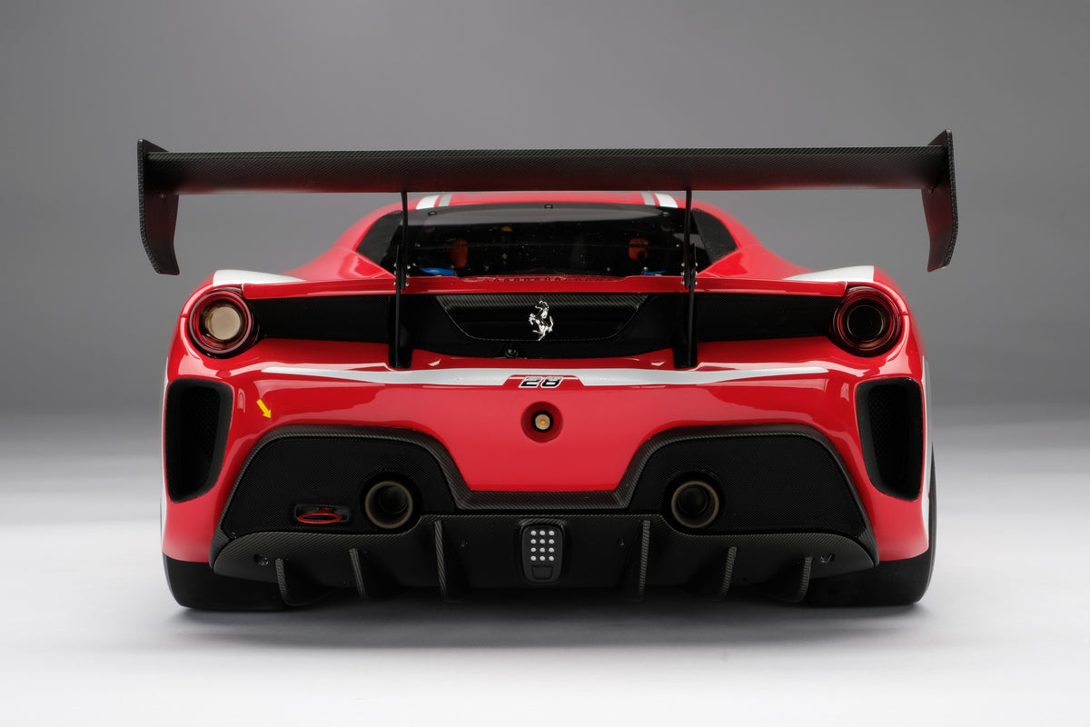 Ferrari 488 Challenge Evo - Spezifikationen zur Markteinführung 2019 - Maßstab 1:8