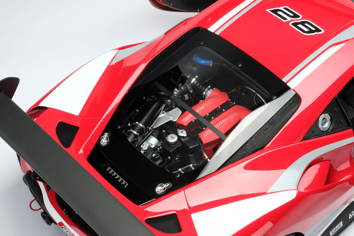 Ferrari 488 Challenge Evo - Spezifikationen zur Markteinführung 2019 - Maßstab 1:8