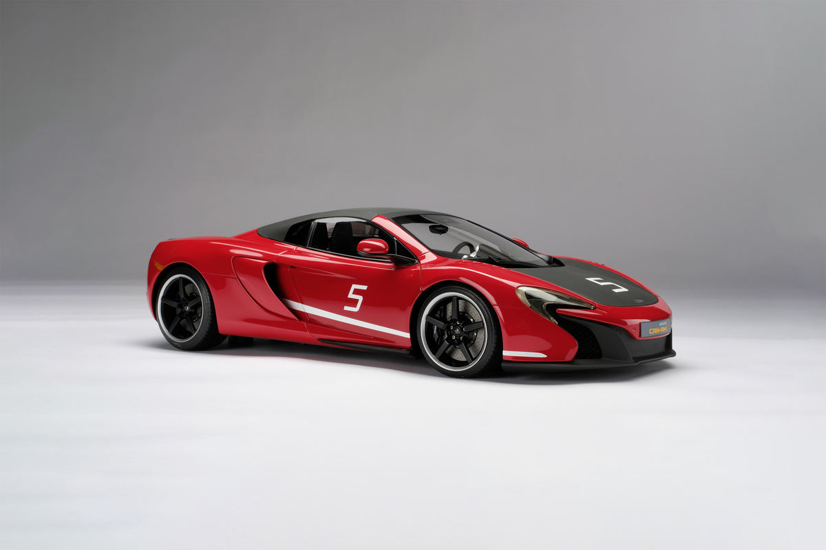 McLaren 650S Can-Am (2015) - Mars Red - 1:8 scale