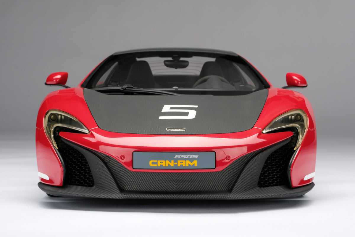 McLaren 650S Can-Am (2015) - Mars Red - 1:8 scale
