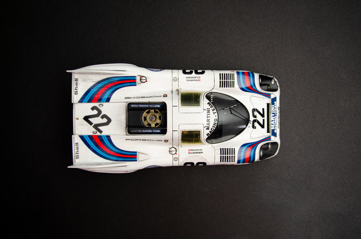 Porsche 917 KH - 1971 Le Mans Winner - Martini Livery - Race Weathered