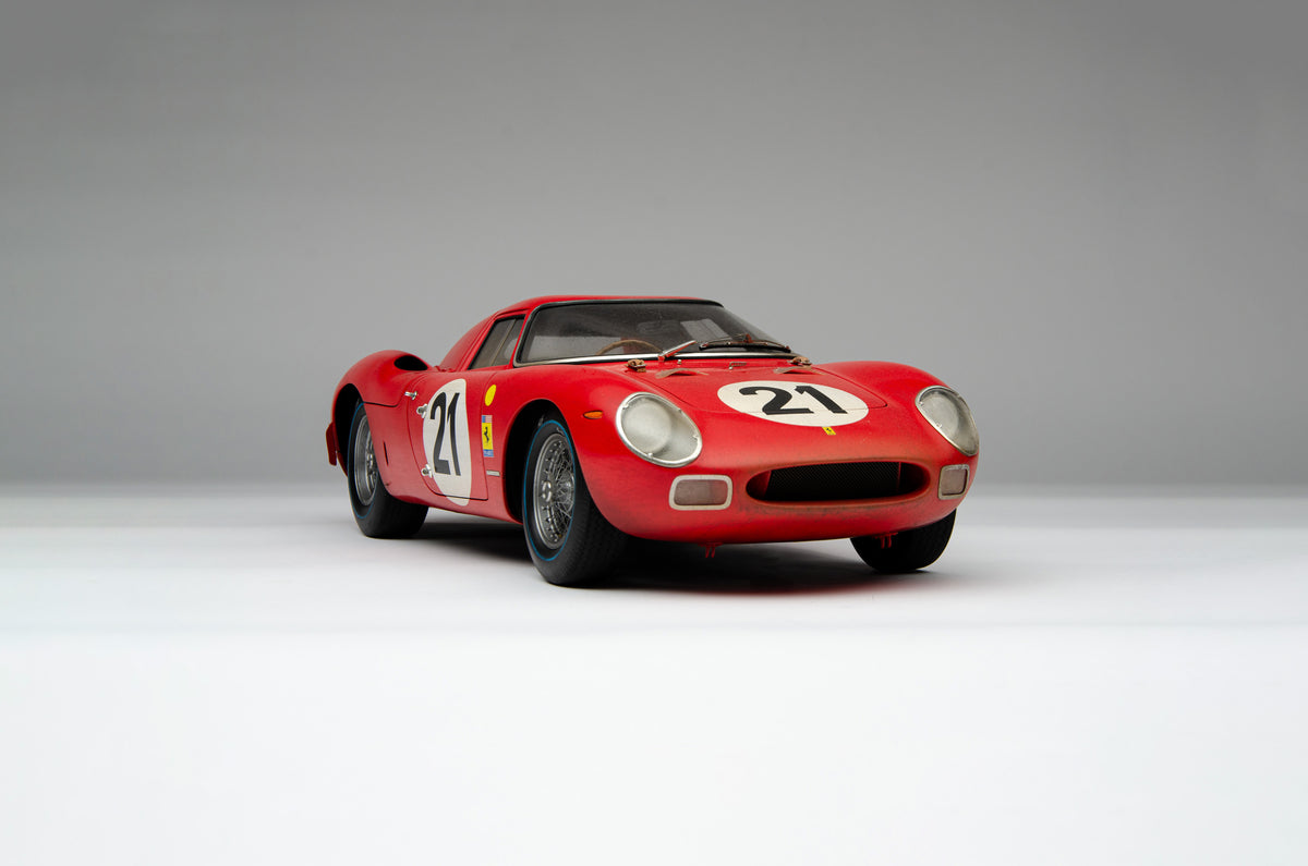 Ferrari 250 LM - 1965 Le Mans Winner - Race Weathered - 1:8 scale