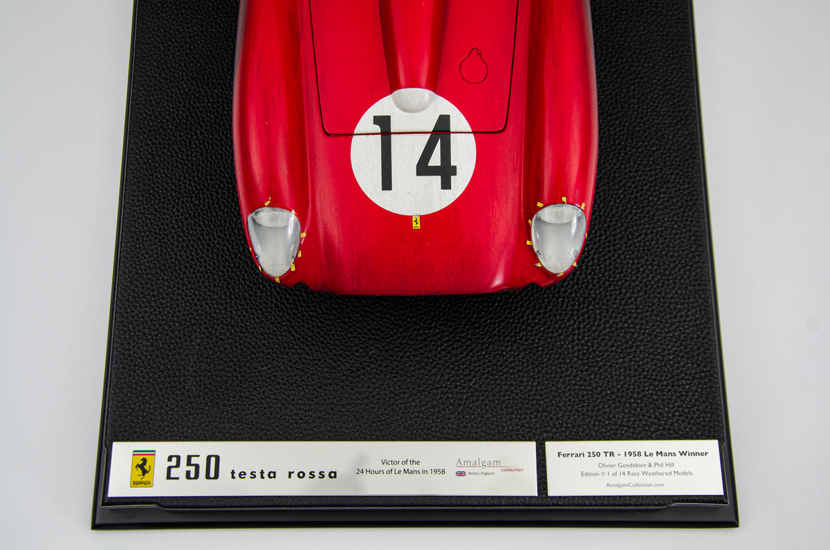 Ferrari 250 TR - 1958 Le Mans Winner - Race Weathered by Amalgam Collection