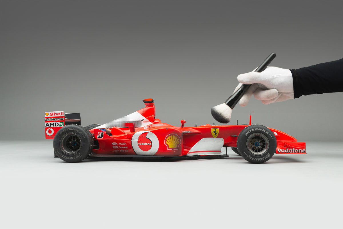 Ferrari F2002 - Vainqueur du Grand Prix du Canada 2002 - Schumacher - Modèle patiné