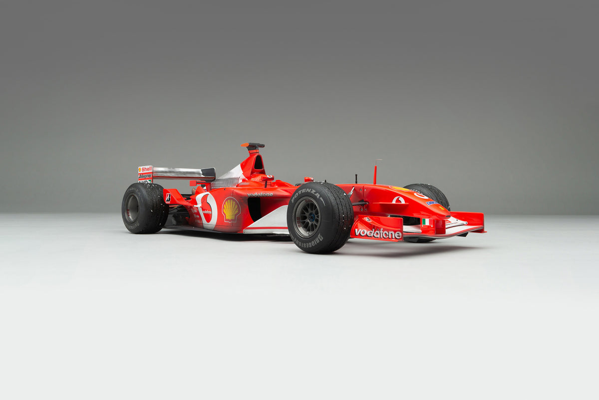 Ferrari F2002 - Vainqueur du Grand Prix du Canada 2002 - Schumacher - Modèle patiné