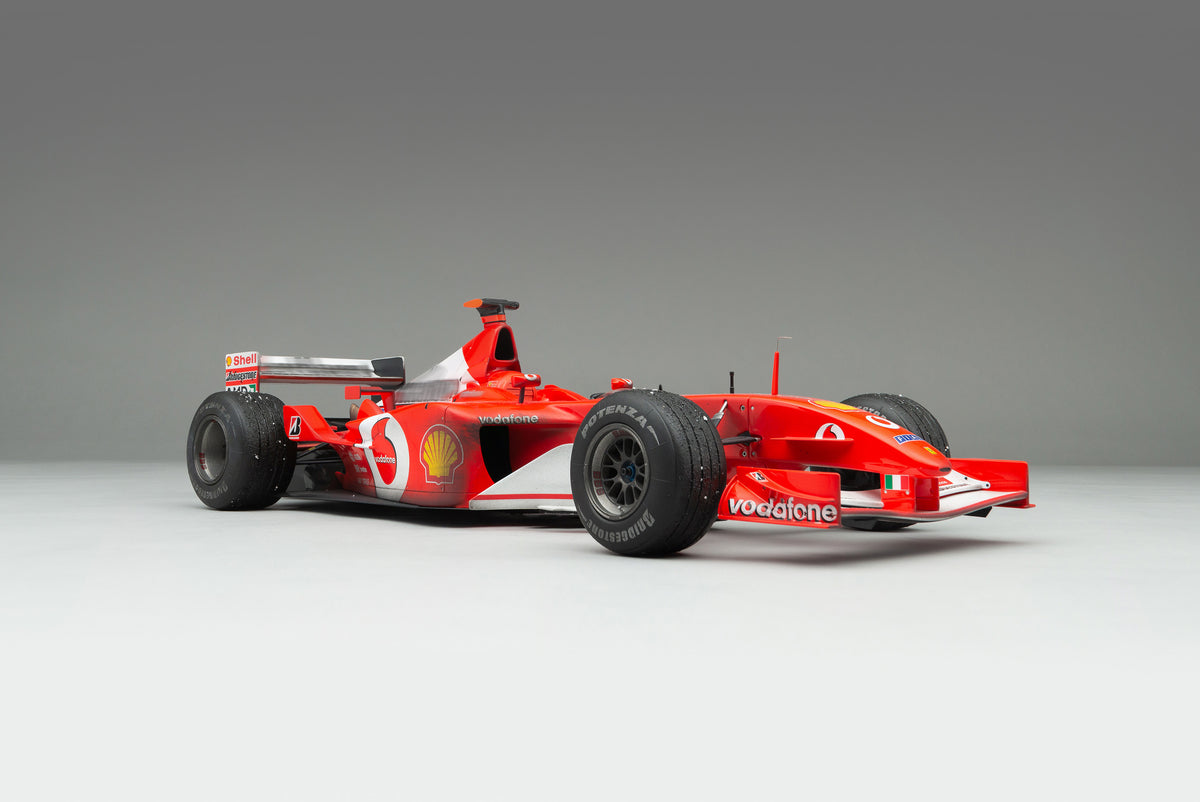 Ferrari F2002 - Vainqueur du Grand Prix du Canada 2002 - Schumacher - Modèle patiné