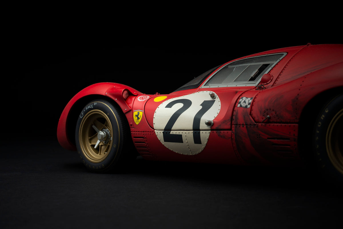 Ferrari 330 P4 - 1967 Le Mans - 2nd Place - Class Winner - Race Weathered