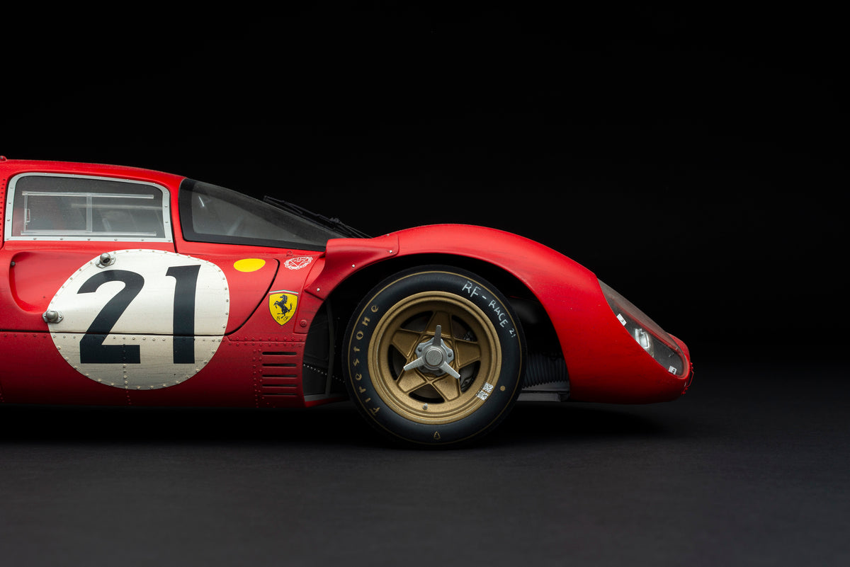 Ferrari 330 P4 - 1967 Le Mans - 2nd Place - Class Winner - Race Weathered