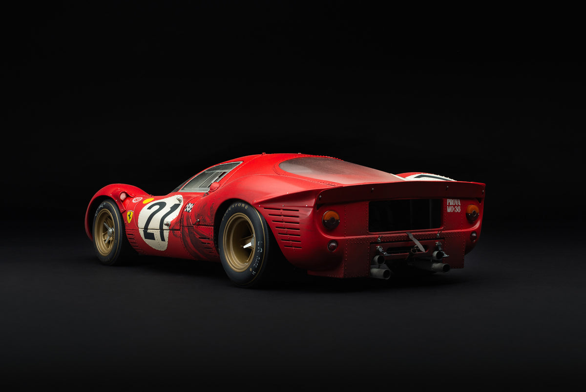 Ferrari 330 P4 - 1967 Le Mans - 2nd Place - Class Winner - Race Weathered