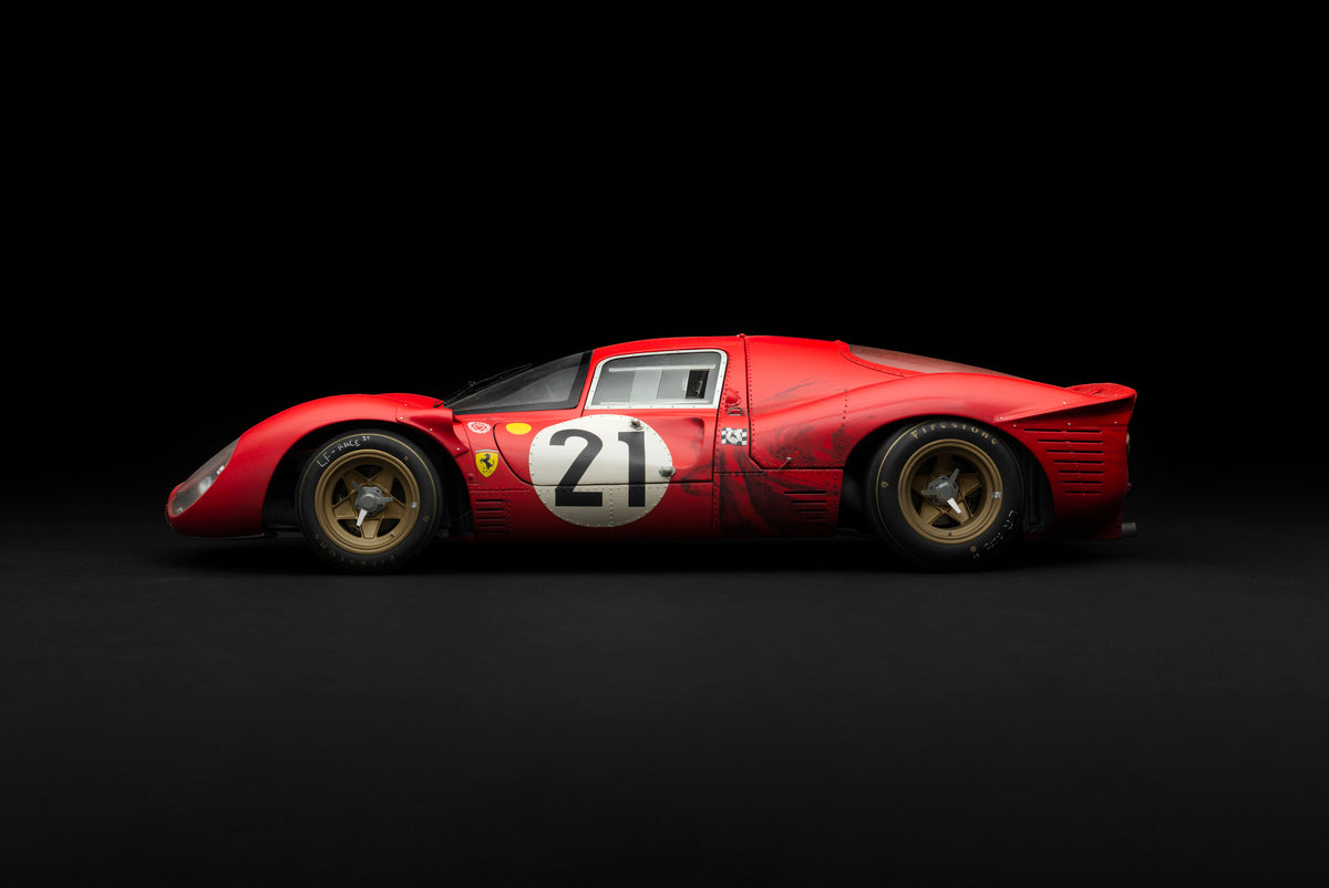 Ferrari 330 P4 - 1967 Le Mans - 2nd Place - Class Winner - Race Weathered