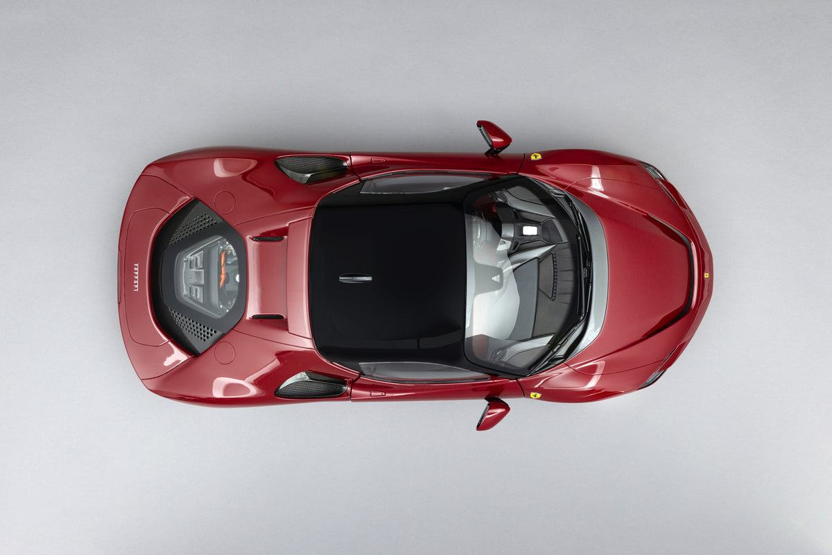 Ferrari SF90 Stradale - Fiche technique du magazine officiel Ferrari - Échelle 1:8