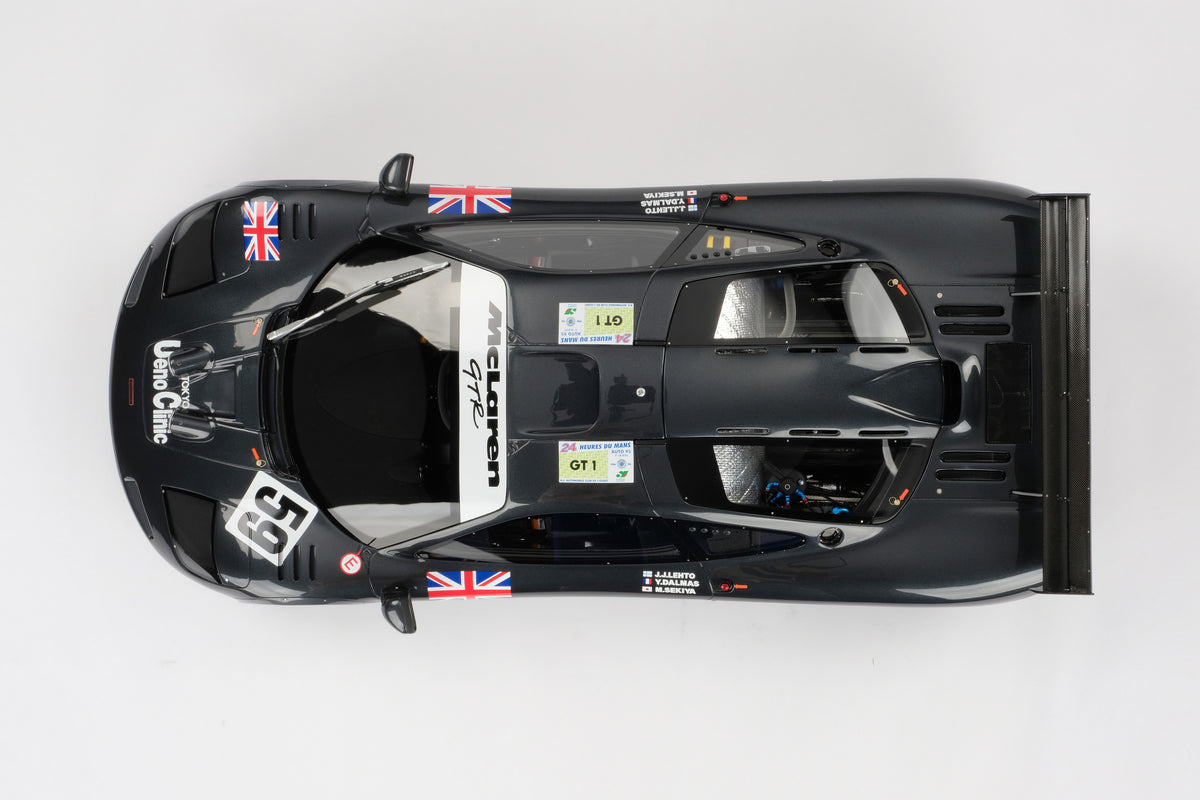 McLaren F1 GTR - Vainqueur du Mans 1995 - Livrée « Ueno Clinic » - Échelle 1/8