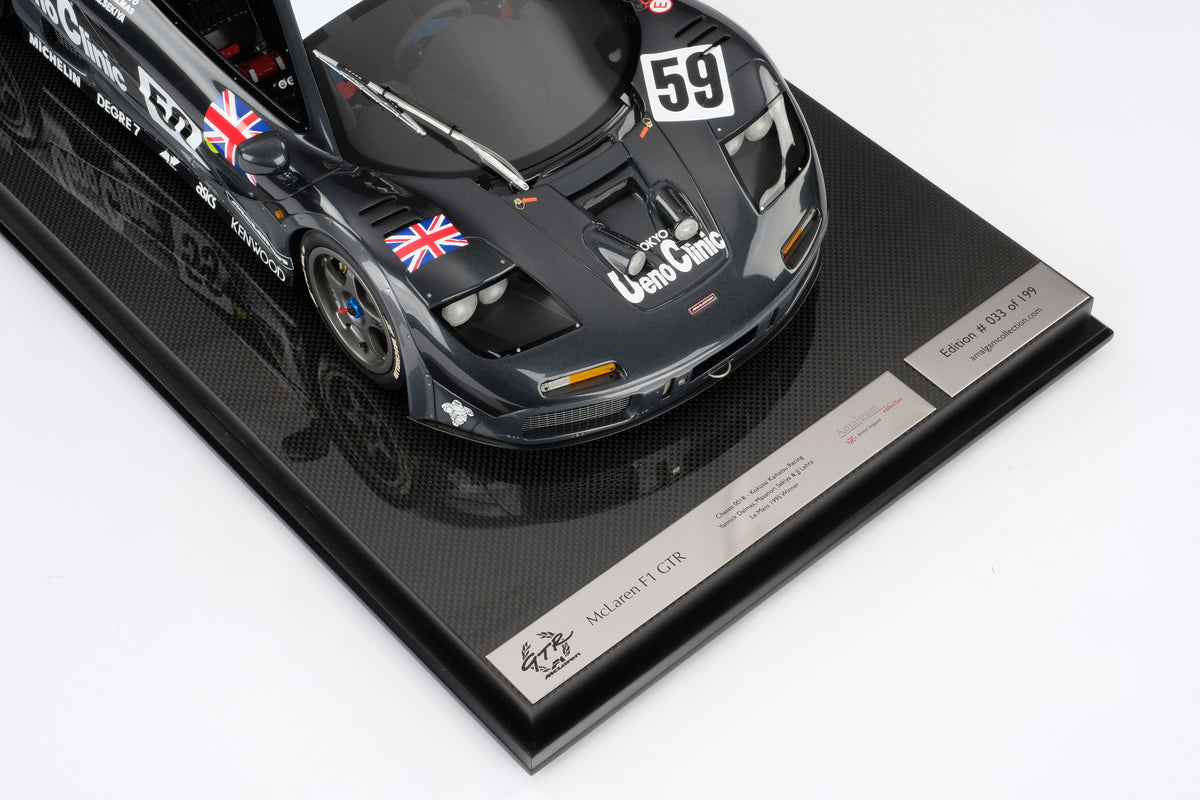 McLaren F1 GTR - Vainqueur du Mans 1995 - Livrée « Ueno Clinic » - Échelle 1/8