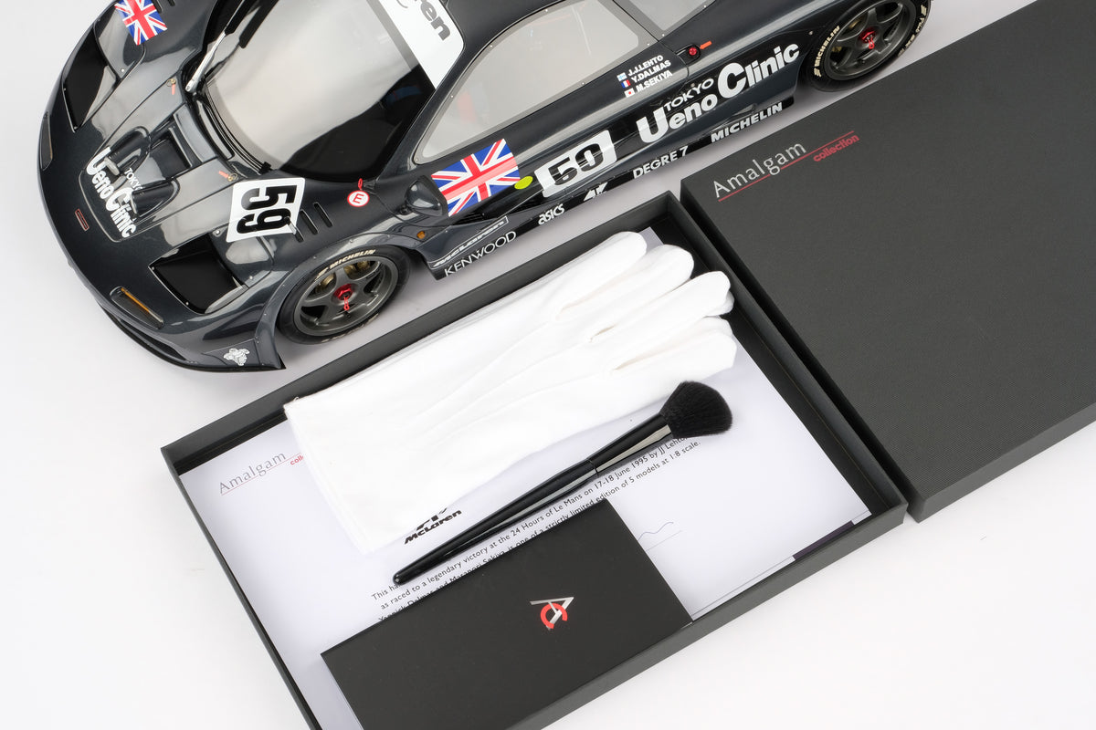 McLaren F1 GTR - Vainqueur du Mans 1995 - Livrée « Ueno Clinic » - Échelle 1/8