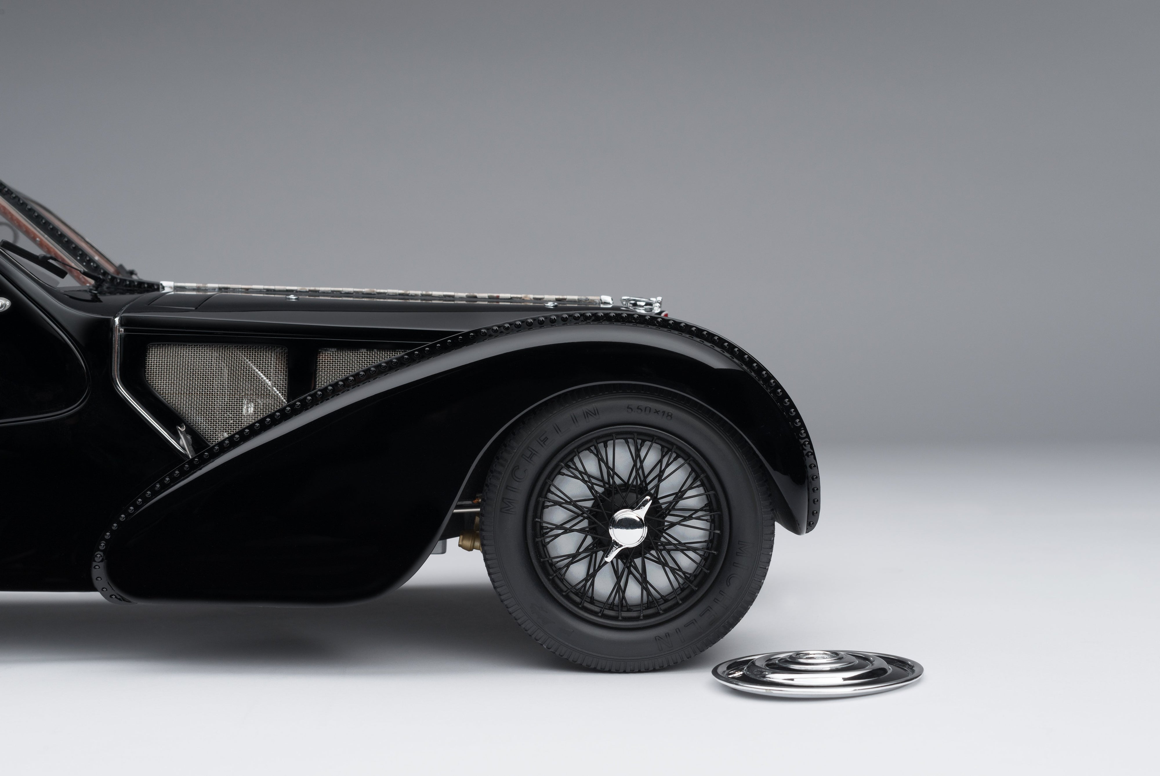 Bugatti Atlantic (1936) Voiture Collection 57SC Noire\