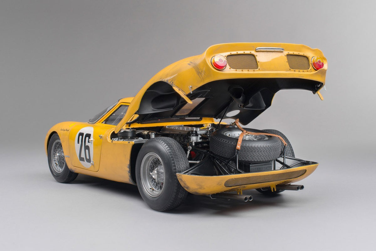 Ferrari 250 LM - Le Mans 1965 - Zweiter Platz - Im Rennen beschädigt