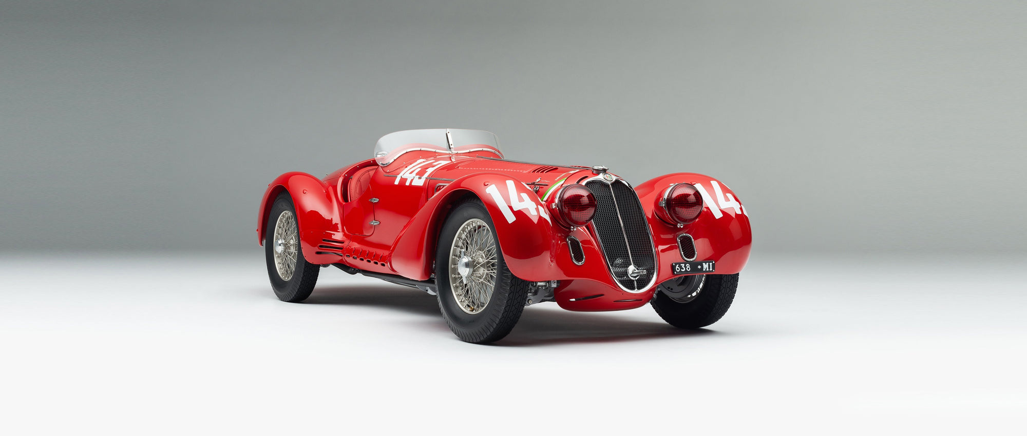 Alfa Romeo 8C 2900 - Ganador de la Mille Miglia de 1938