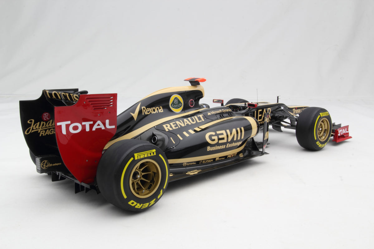 Lotus E20 - Livrée de la saison 2012 - Kimi Räikkönen