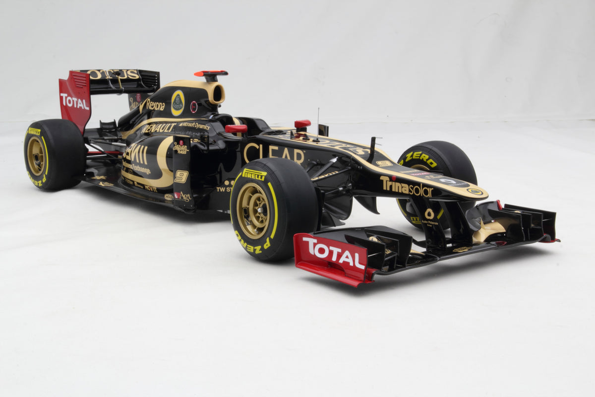 Lotus E20 - Livrée de la saison 2012 - Kimi Räikkönen