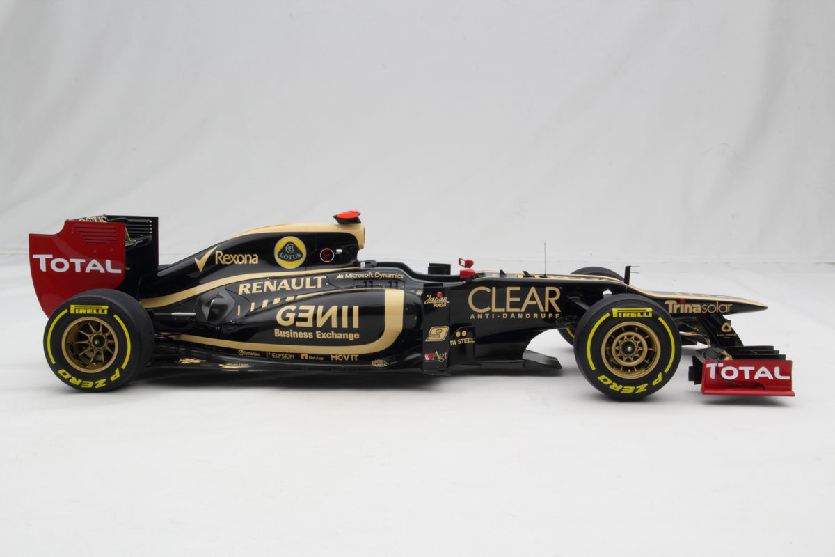 Lotus E20 - Livrée de la saison 2012 - Kimi Räikkönen