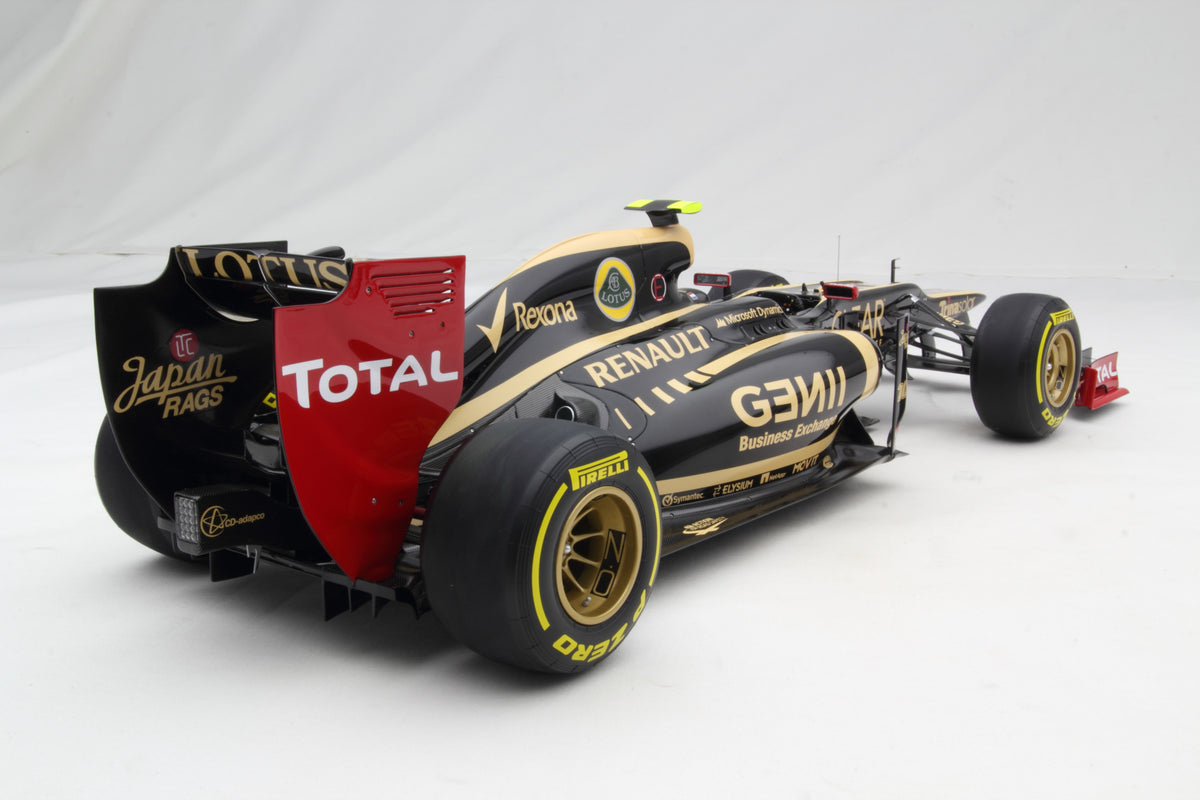 Lotus E20 - Livrée de la saison 2012 - Kimi Räikkönen