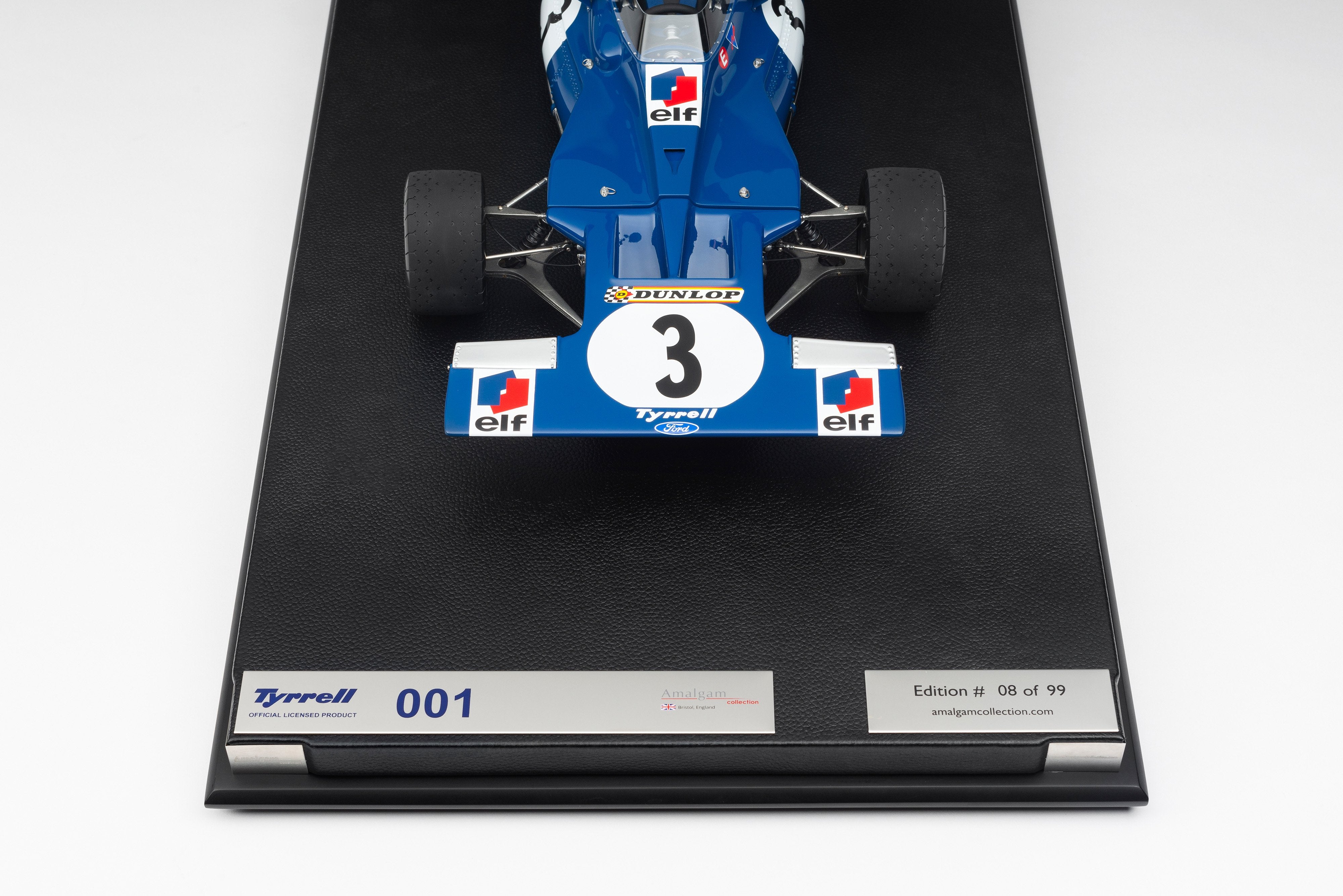 Sticker ELF TEAM TYRRELL Années 70 - Formule 1 F1 - Autocollant D'époque