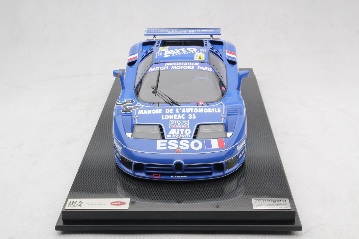 BUGATTI EB110 LM - 1994 Le Mans - 1:8 scale