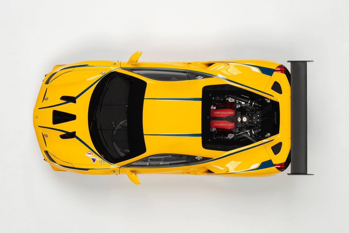Ferrari 488 Challenge - Caractéristiques techniques au lancement (2016)