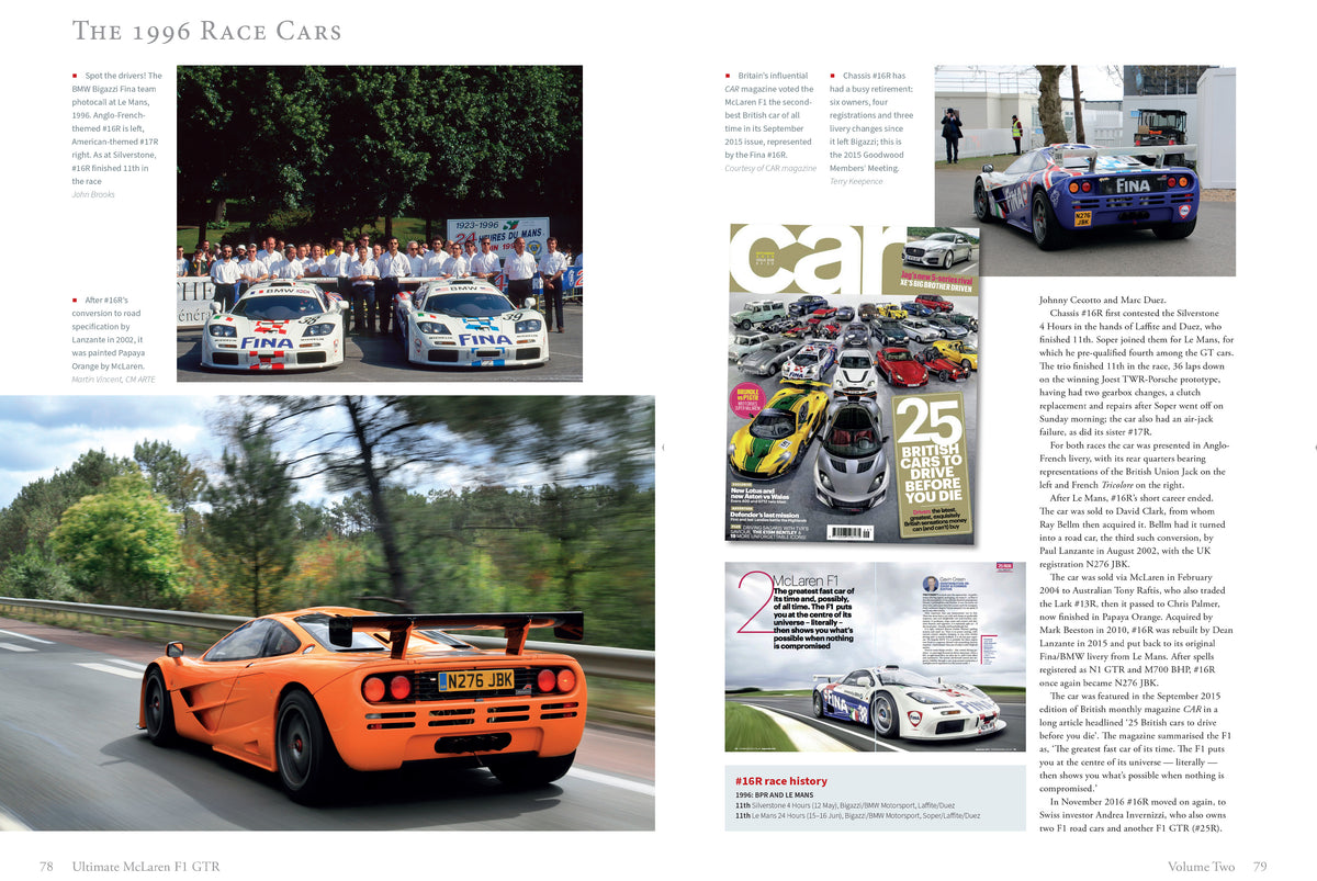McLaren F1 GTR - The Definitive History