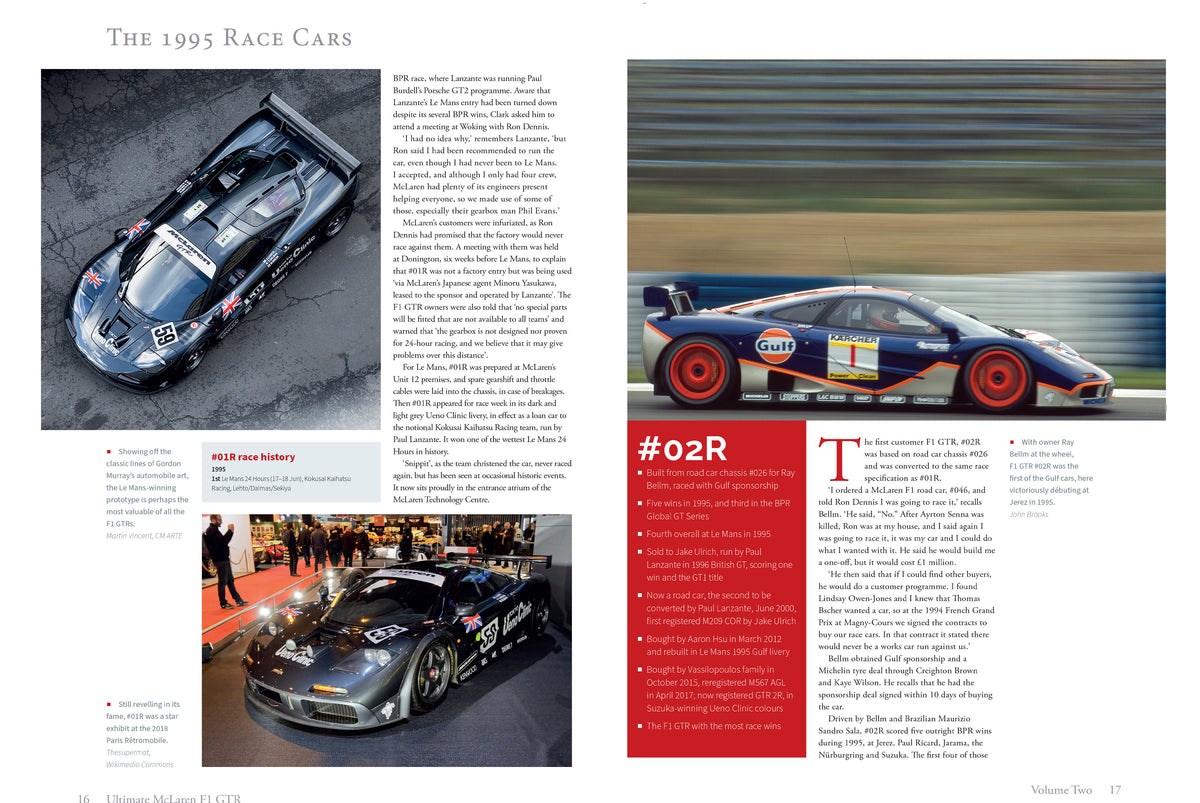 McLaren F1 GTR - The Definitive History