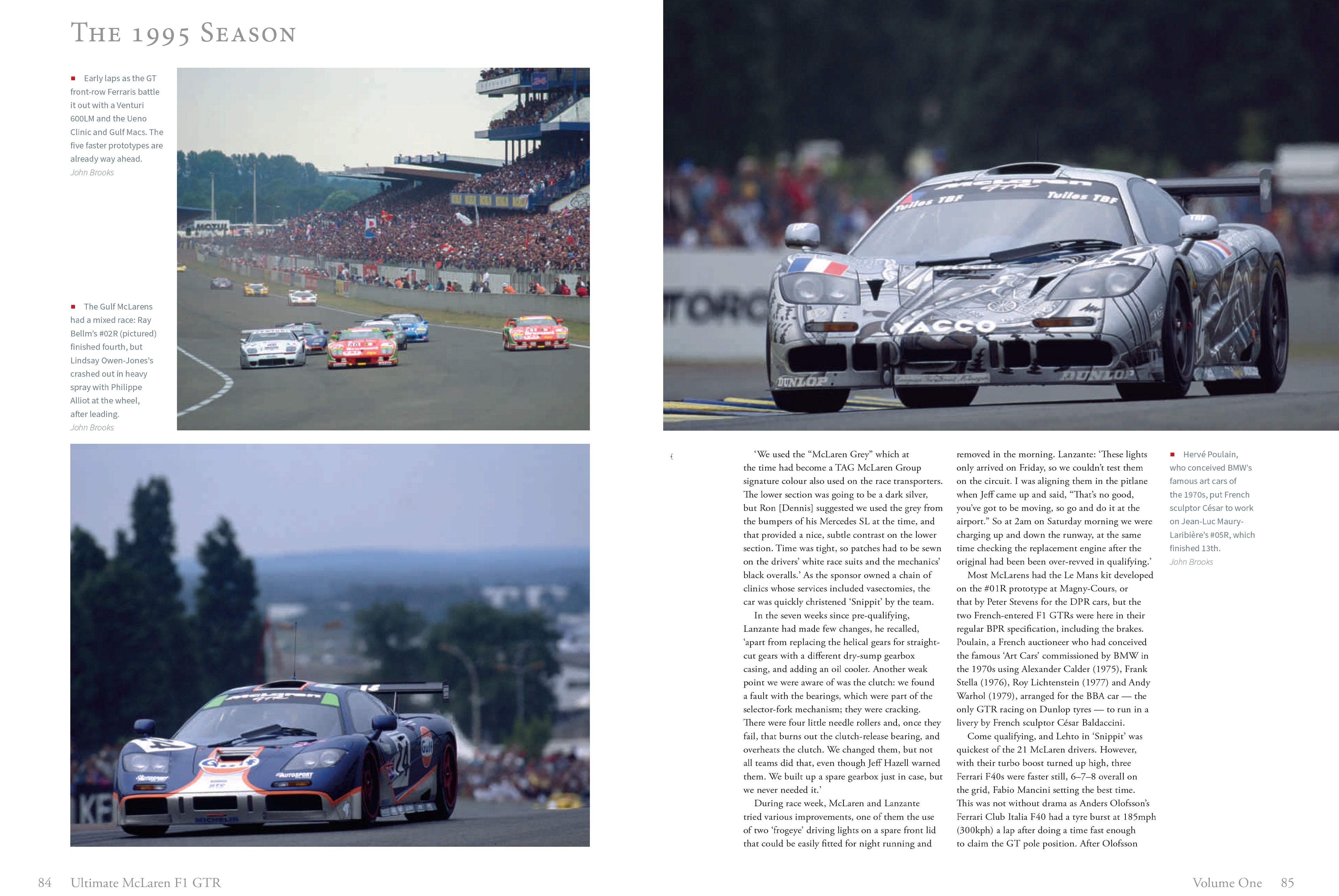 McLaren F1 GTR - 決定的な歴史 – Amalgam Collection