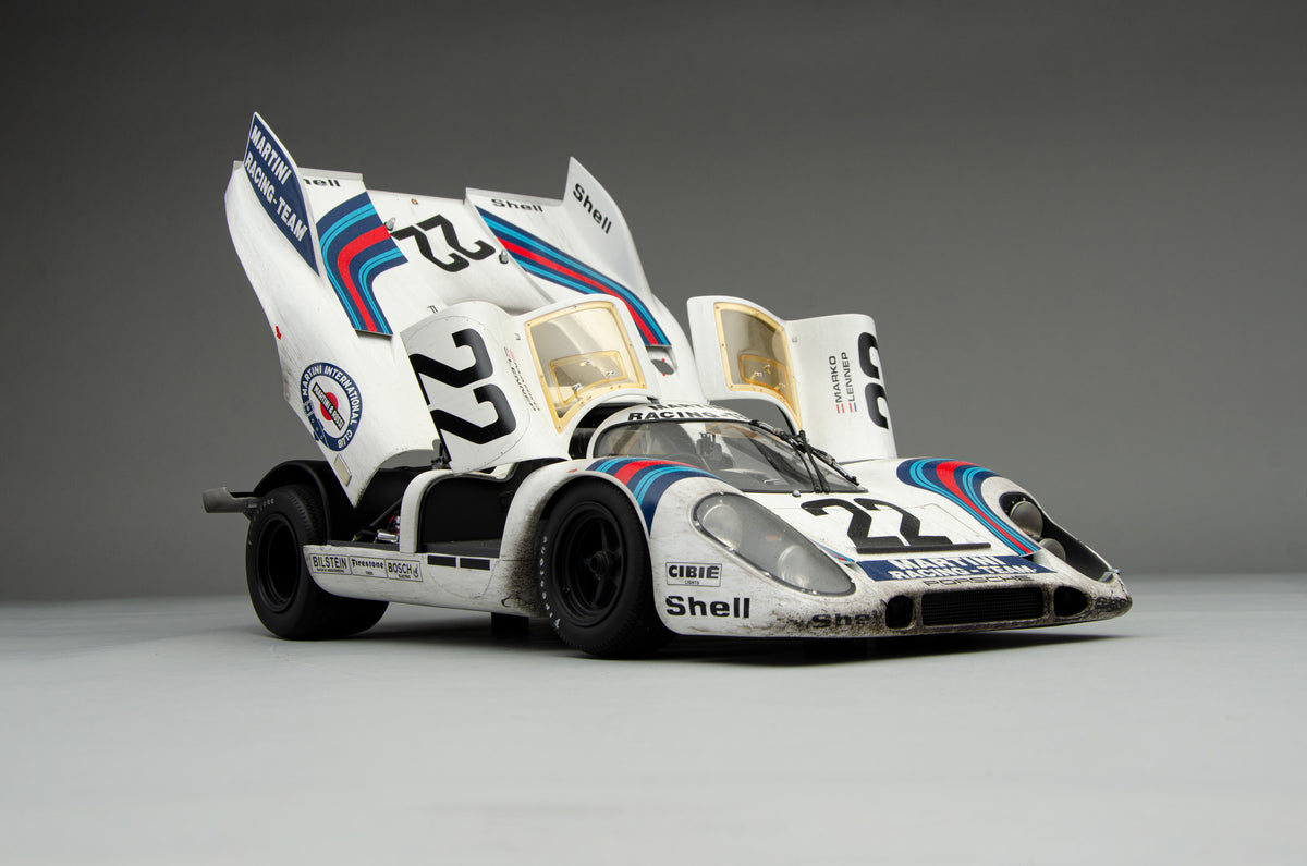 Porsche 917K - 1971 Le Mans Winner - Martini Livery - Race Weathered