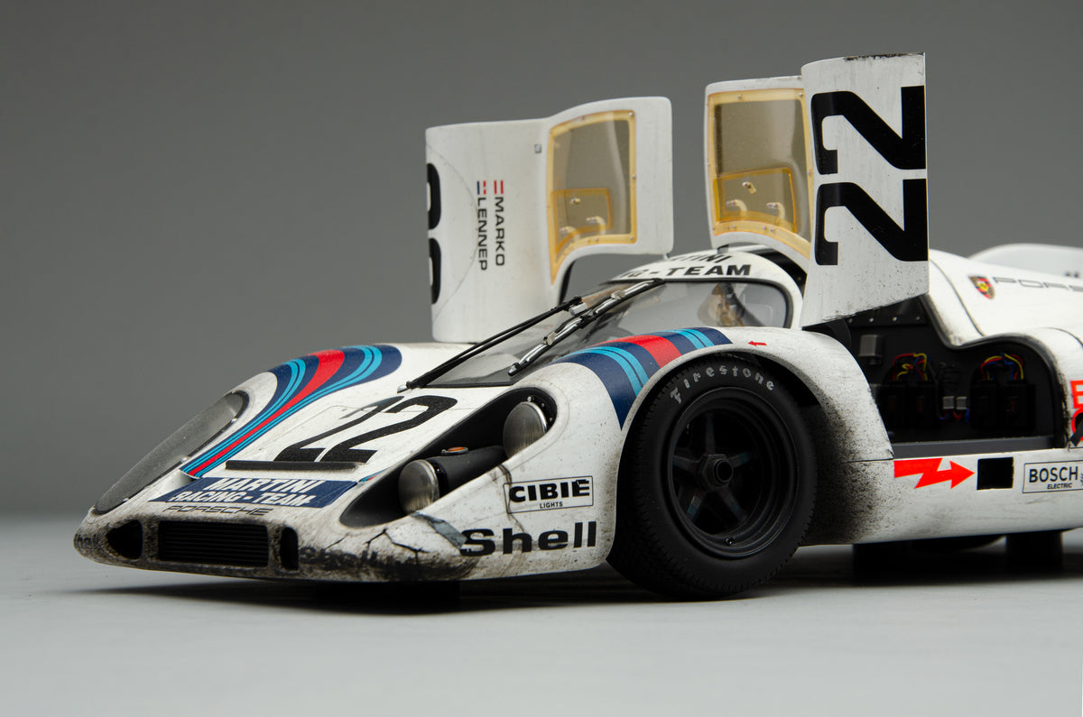 Porsche 917K - 1971 Le Mans Winner - Martini Livery - Race Weathered