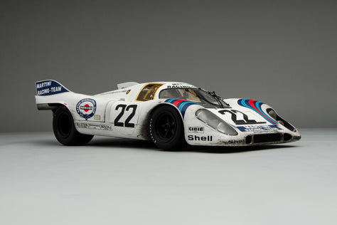 Porsche 917K - Ganador de Le Mans 1971 - Librea de Martini -  Con Suciedad de Carrera