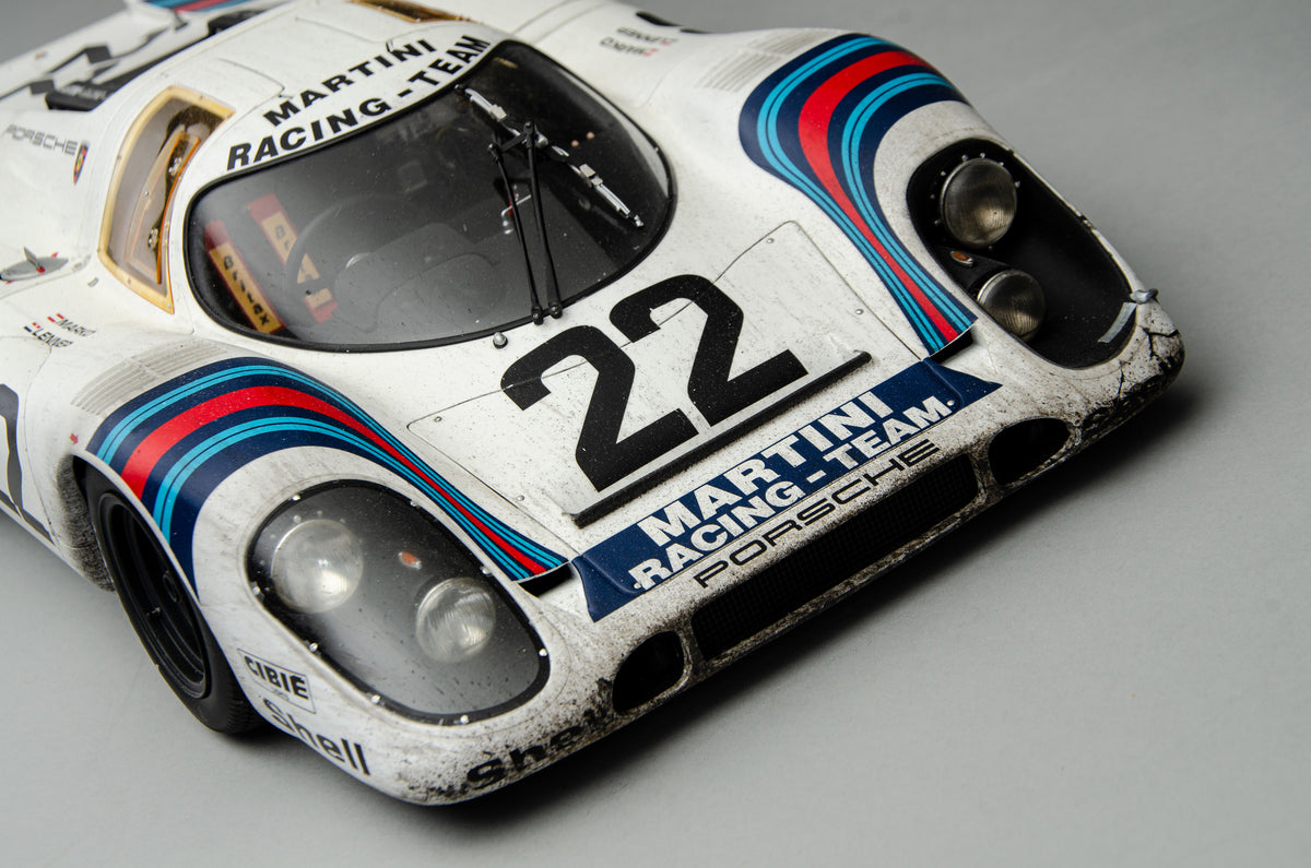 Porsche 917K - 1971 Le Mans Winner - Martini Livery - Race Weathered
