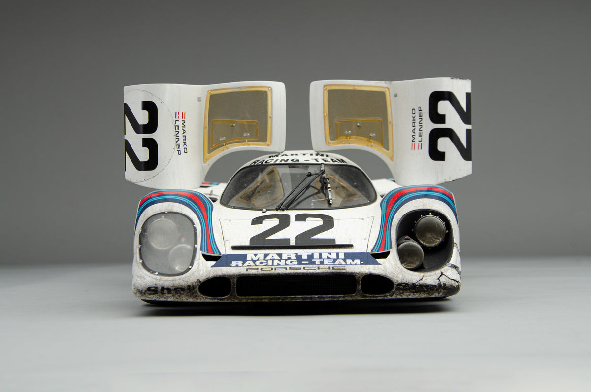 Porsche 917K - 1971 Le Mans Winner - Martini Livery - Race Weathered