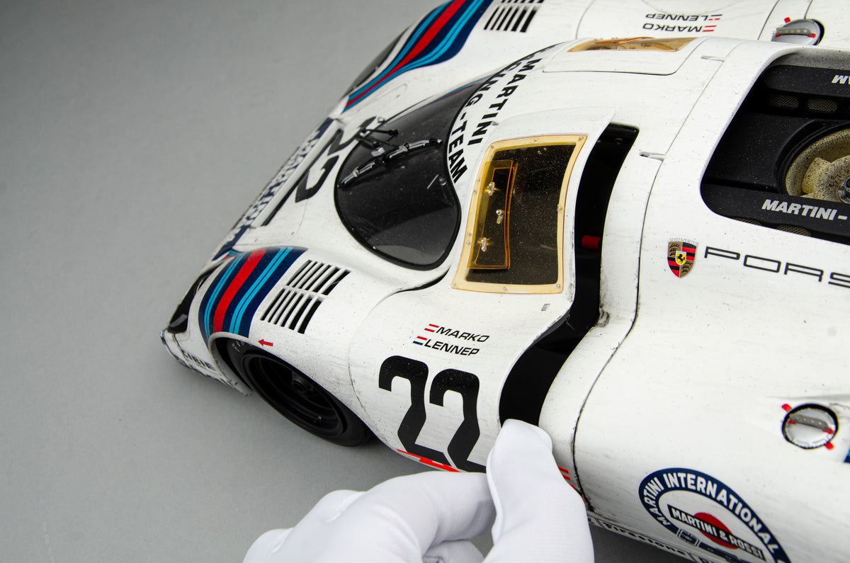 Porsche 917K - 1971 Le Mans Winner - Martini Livery - Race Weathered