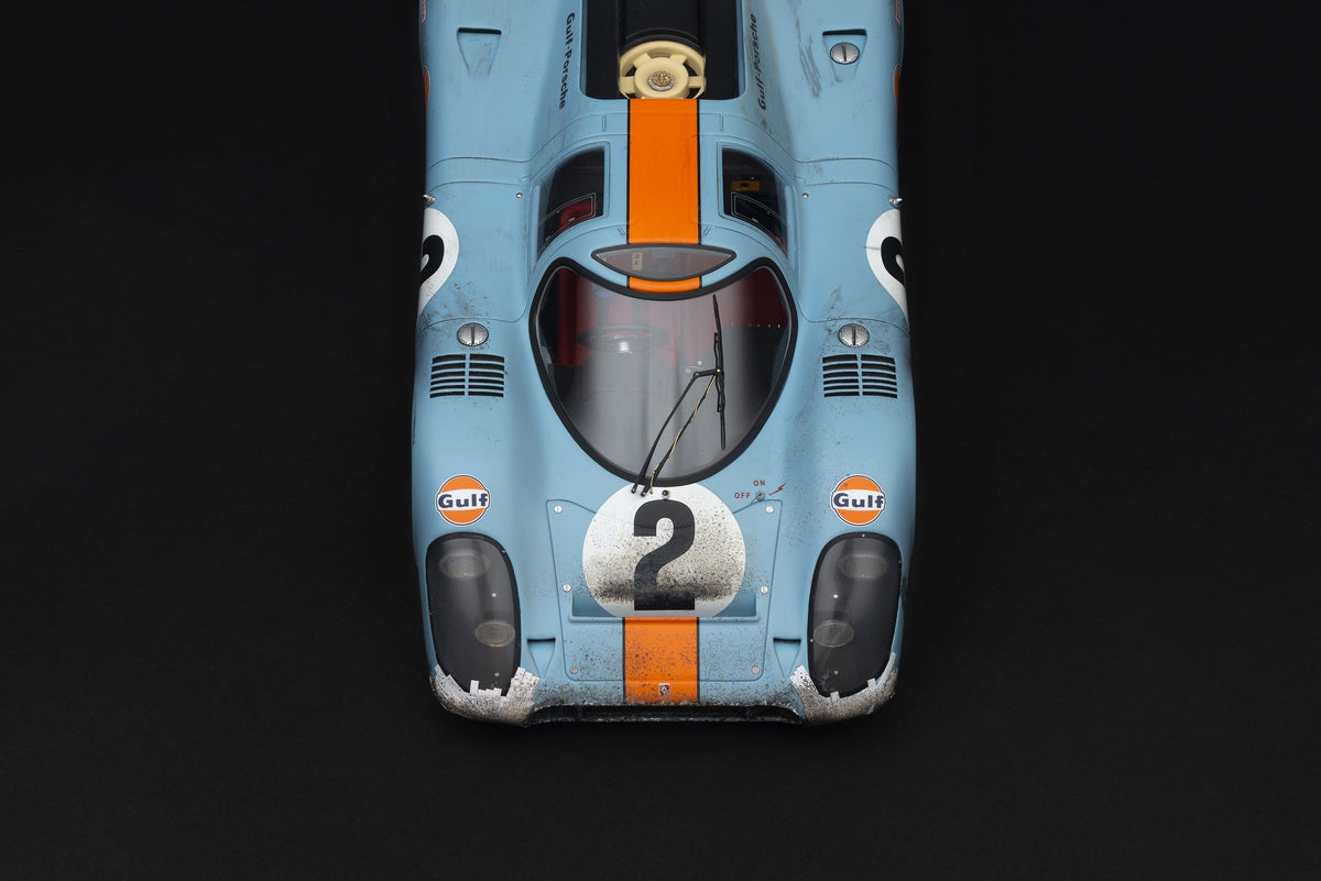 Porsche 917 KH - Vainqueur de Daytona en 1970 - Rodríguez & Kinnunen - Effets de l'usure due à la course