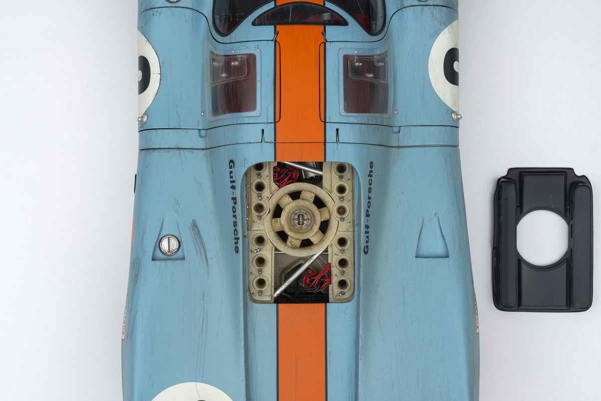 Porsche 917 KH - Vainqueur de Daytona en 1970 - Rodríguez & Kinnunen - Effet « usé par la course »