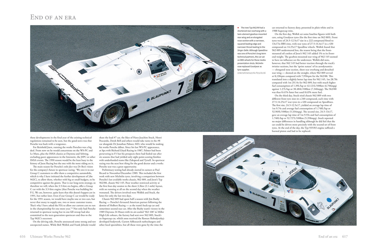 Ultimate Works Porsche 962 - The Definitive History (Limited Edition)