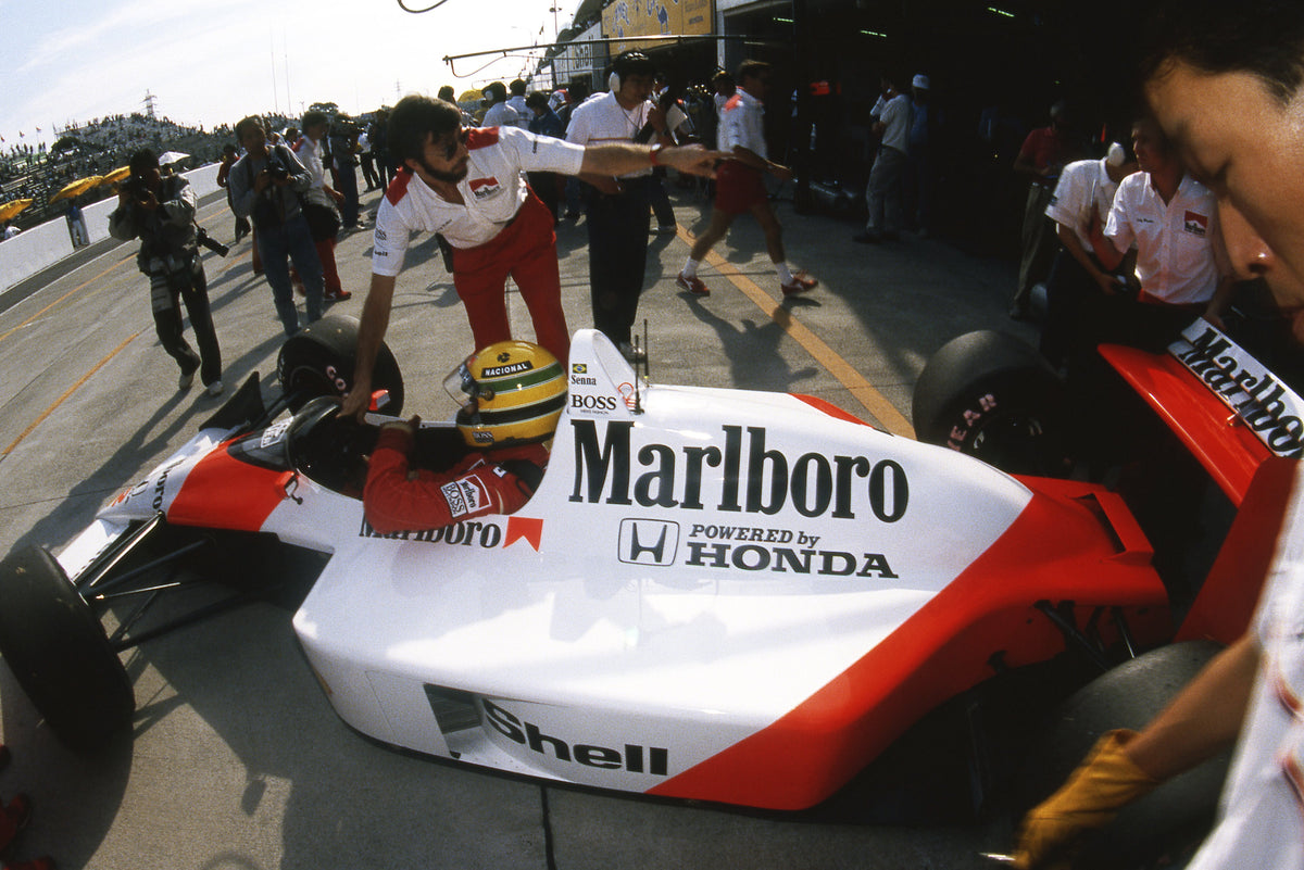 McLaren MP4/4 - Vainqueur du Grand Prix du Japon 1988 - Ayrton Senna - Modèle patiné